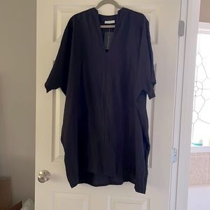 Bryn Walker Tate Tunic nwt black linen large